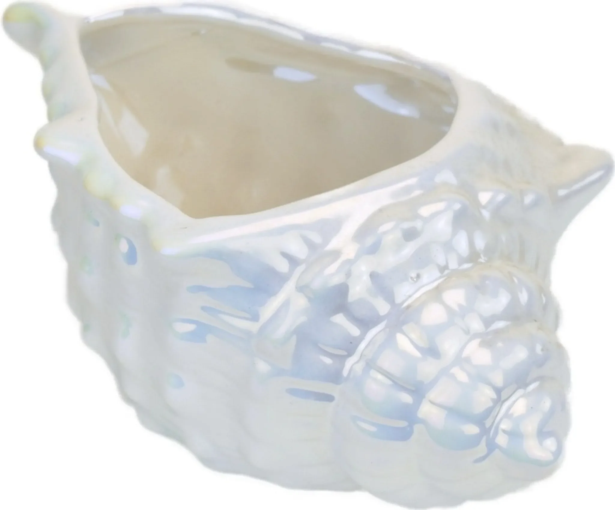 Keramikschale „Weiße Perle“ – 19 cm